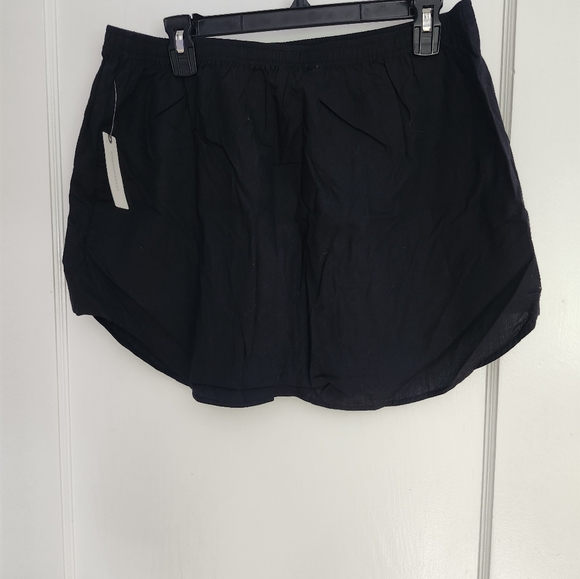 New With Tags Anthropologie Button-Front Mini Skirt Size L - Picture 4 of 5